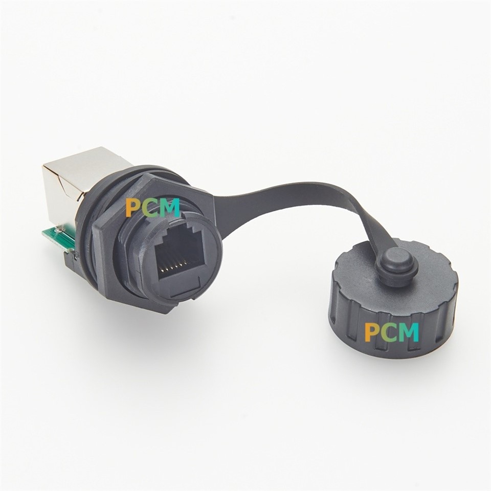 RJ12 6P6C Panel Mount Connector suppliers