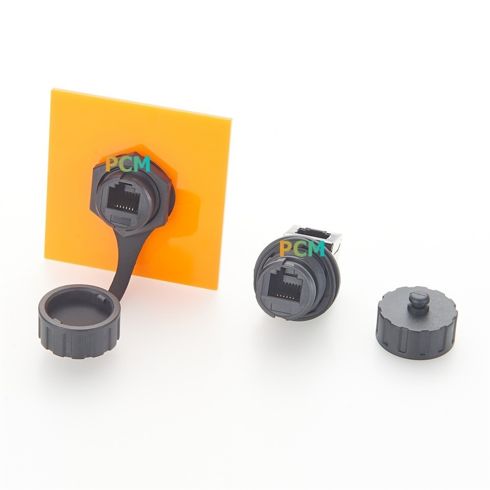 RJ12 6P6C UP Angle Panel Mount Connector best