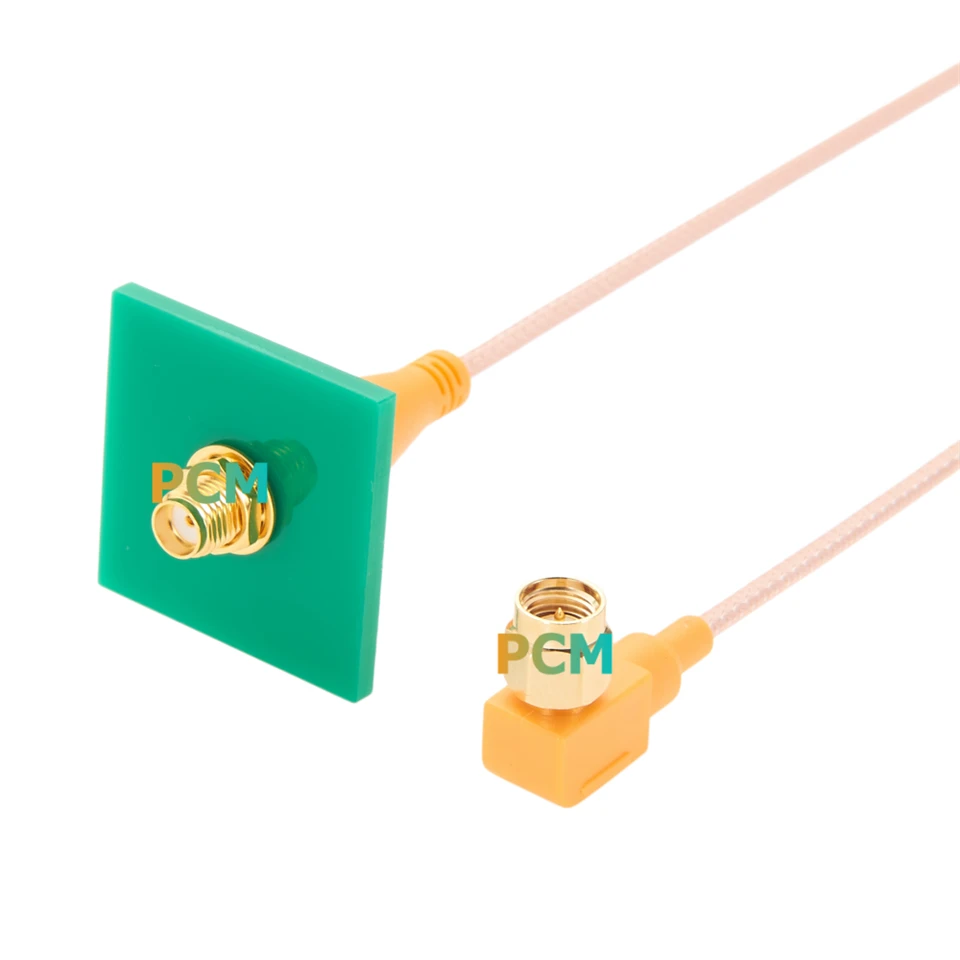 SMA Male Right Angle To SMA Female Bulkhead RG316 Cable