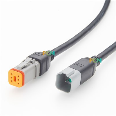 6 Way Deutsch DT Series Extension Cable DT04-6P DT06-6S