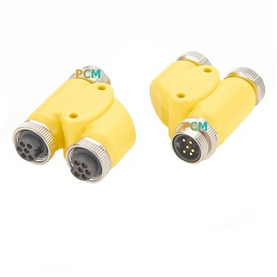 7/8 3 Way H-Splitter Connector 6 Pin