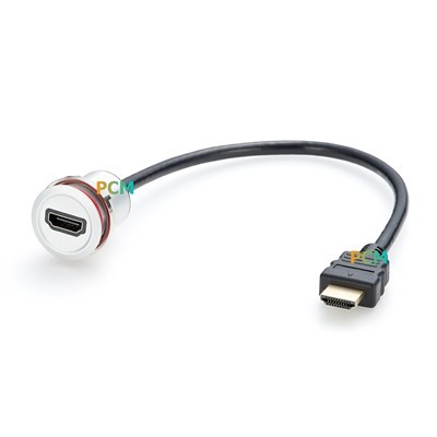 HDMI 19Pin Panel Mount Cable
