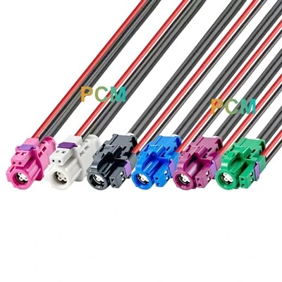 HSD 4+2 Pin Male To Male Automotive LVDS Cable