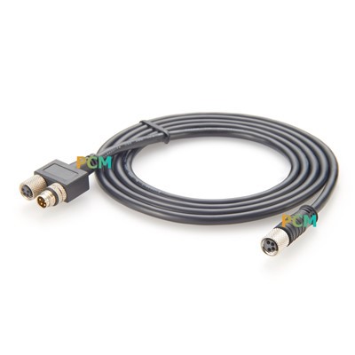 4 way M8 Sensor Cable Y-Splitter