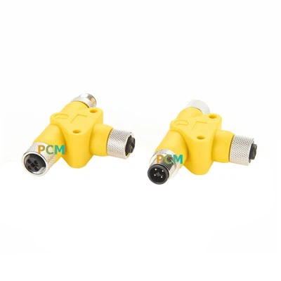 M12 Power Connector T-code