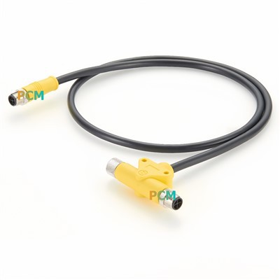 M12 S-Code Cable for Power Supply