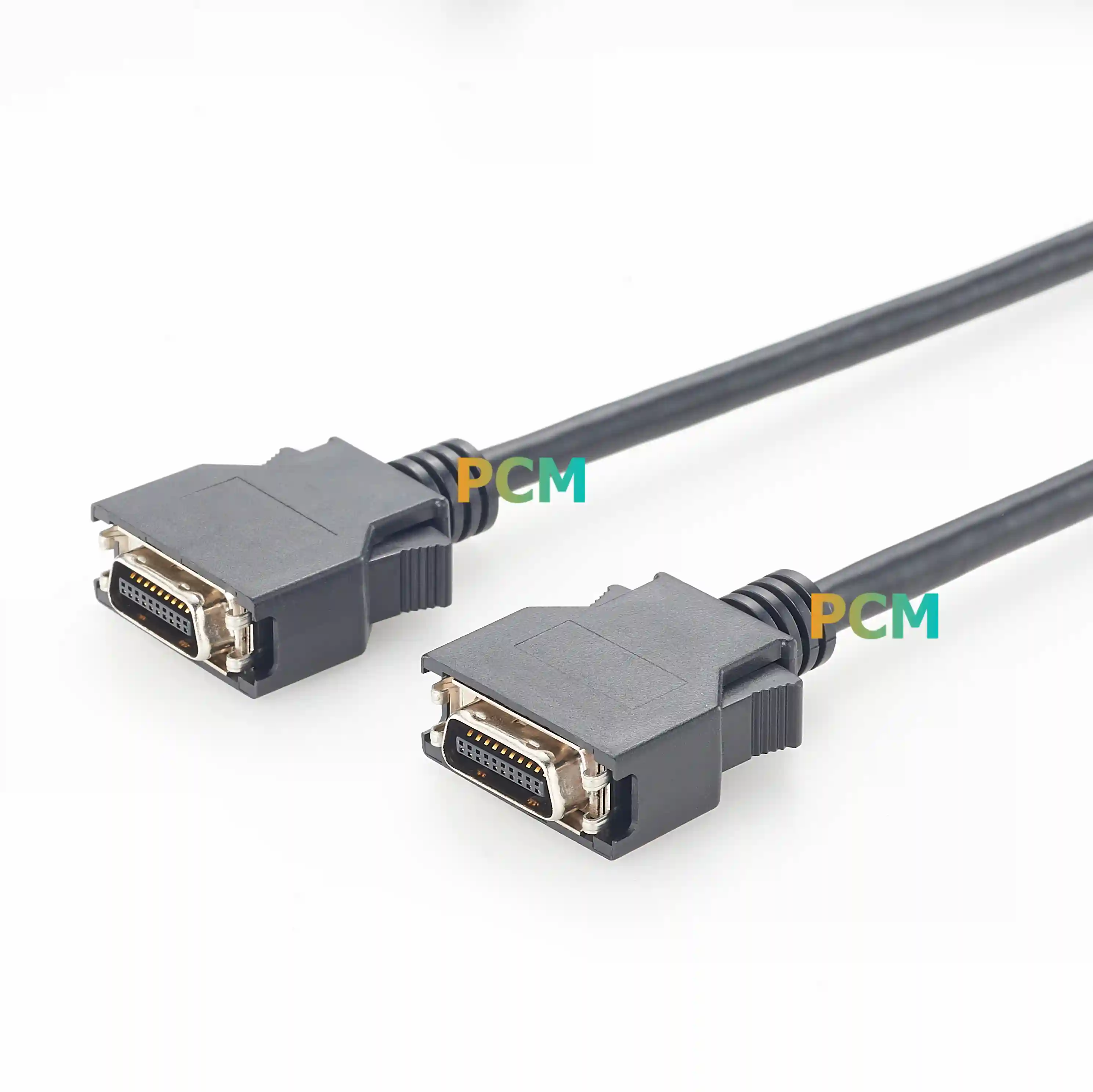HPCN20P 20-Pin MDR Male-to-Male Shielded Cable with Locking Latches