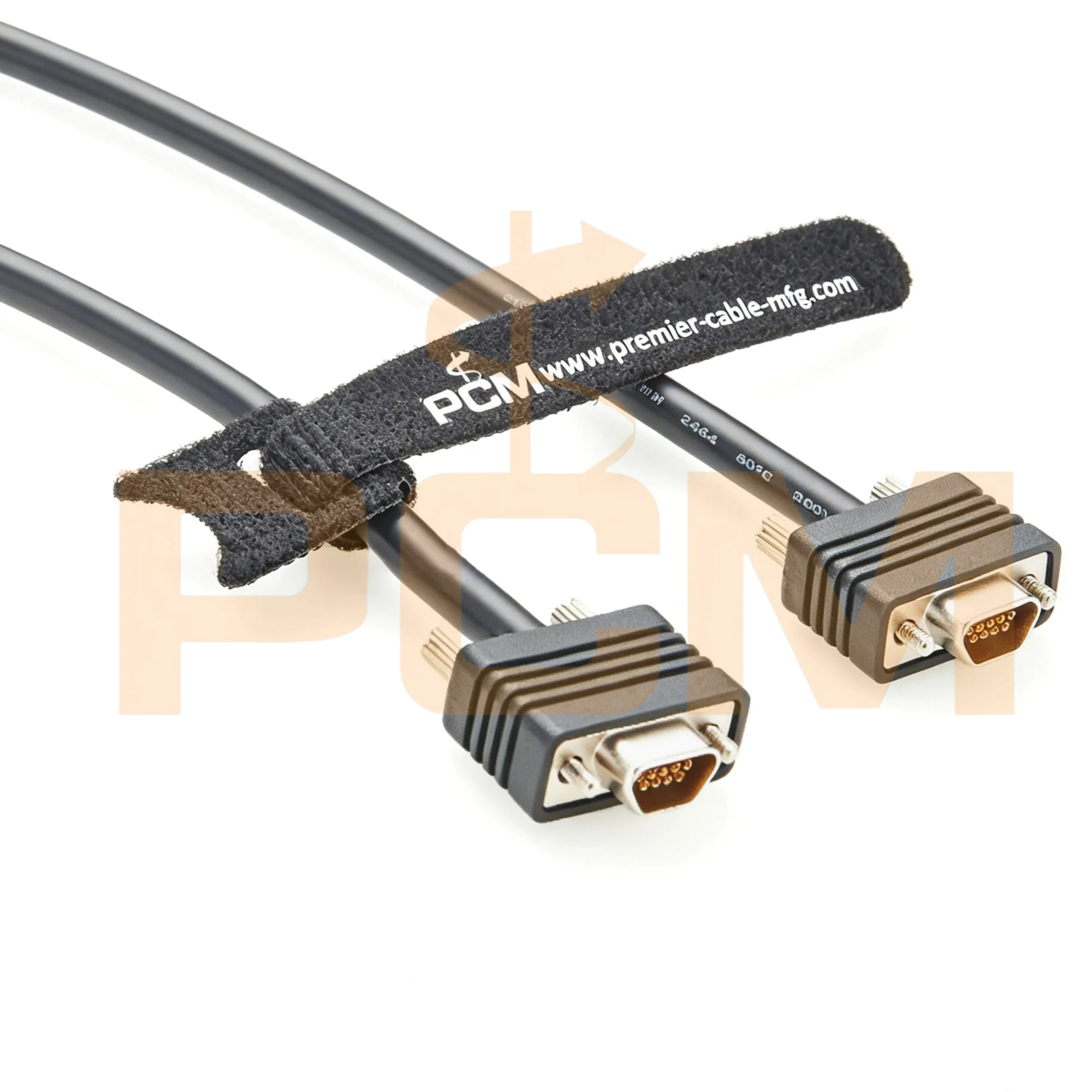 Micro-D 9-Pin Female To Female Cable Compatible With Molex 834219049 834219050 834219051