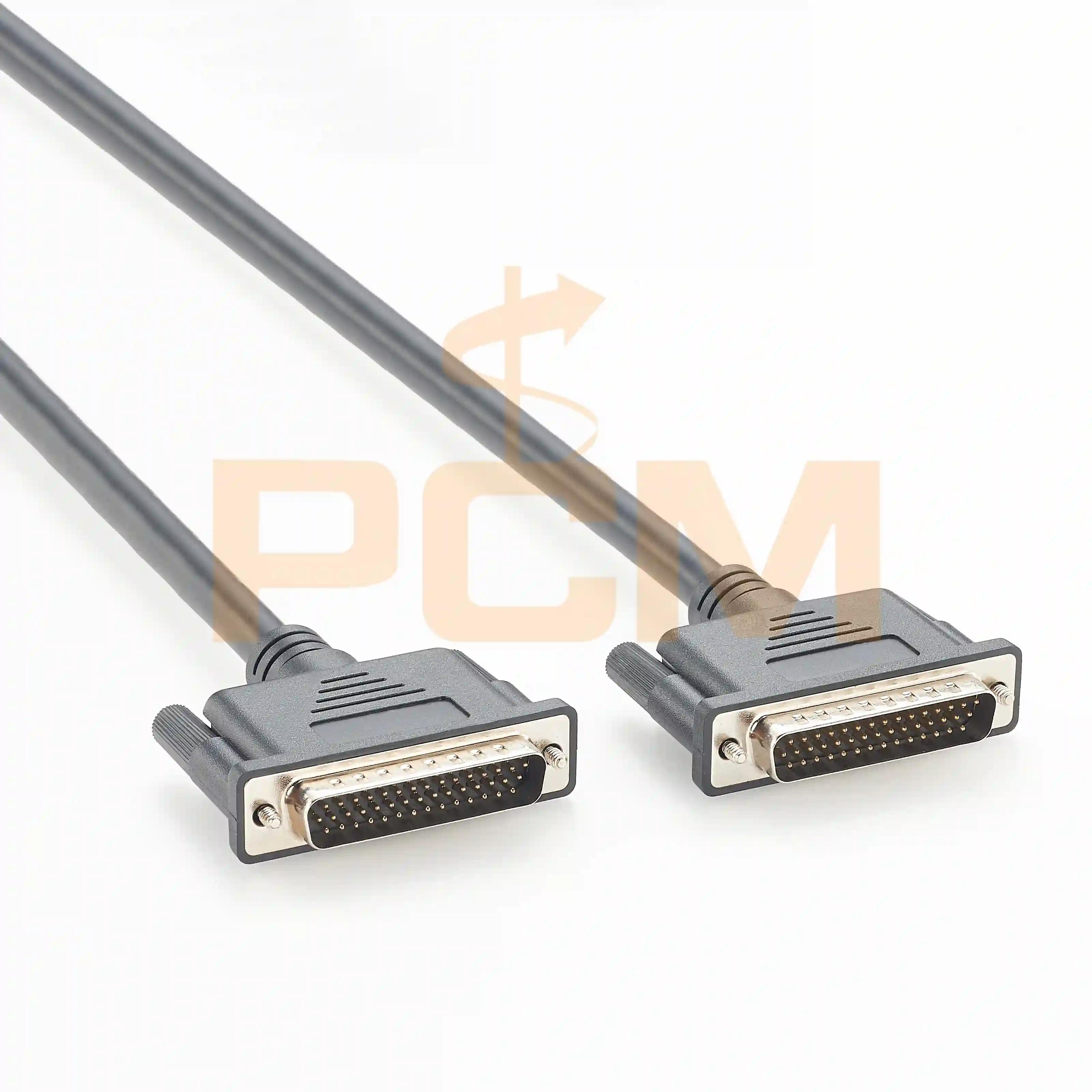 PCM-0966 DB37 Male To Male Shielded Cable Compatible With Advantech PCL-10137