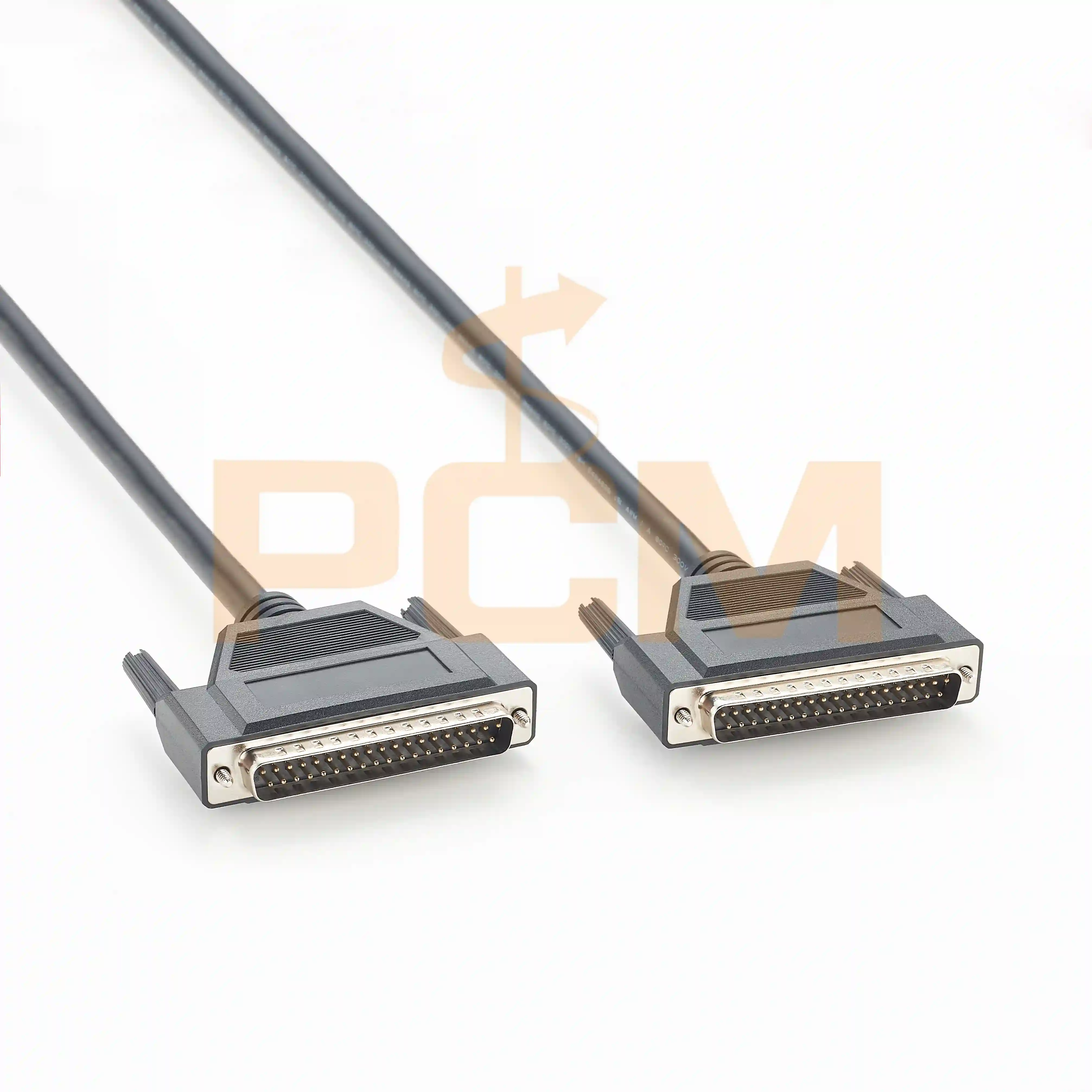PCM-0966 DB37 Male To Male Shielded Cable Compatible With Advantech PCL-10137