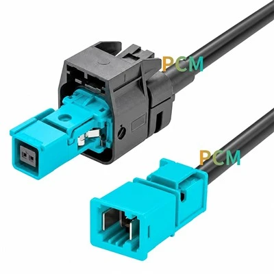 Waterproof MATEnet Z Code Female To Z Code Male Cable
