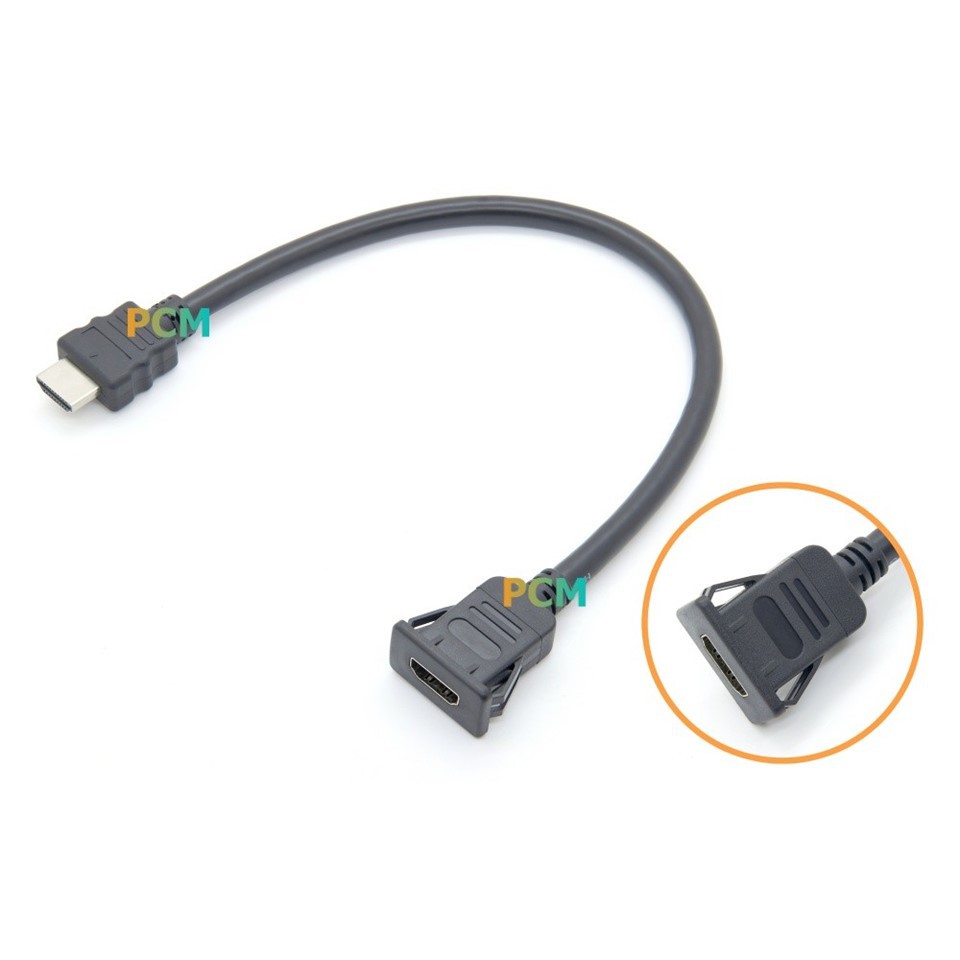 Snap-In Panel Mount HDMI Cable factory