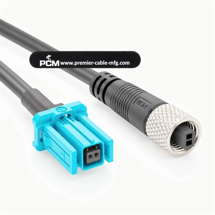 SPE M8 Female To MATEnet Female Automotive Ethernet Cable factory