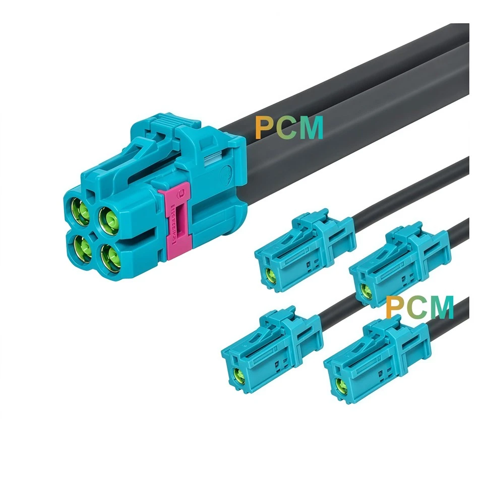 TE Mate-AX 4 Cavity Cable
