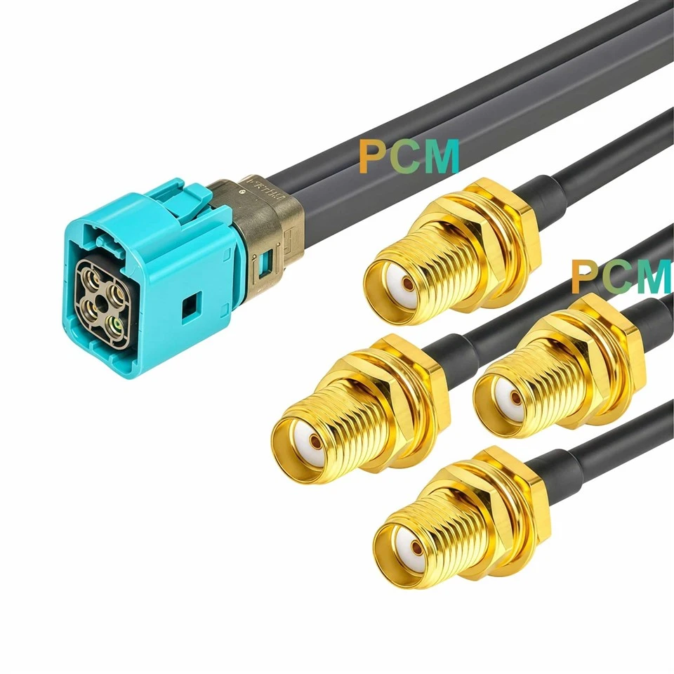 TE Mate-AX Quad To SMA RF Cable suppliers