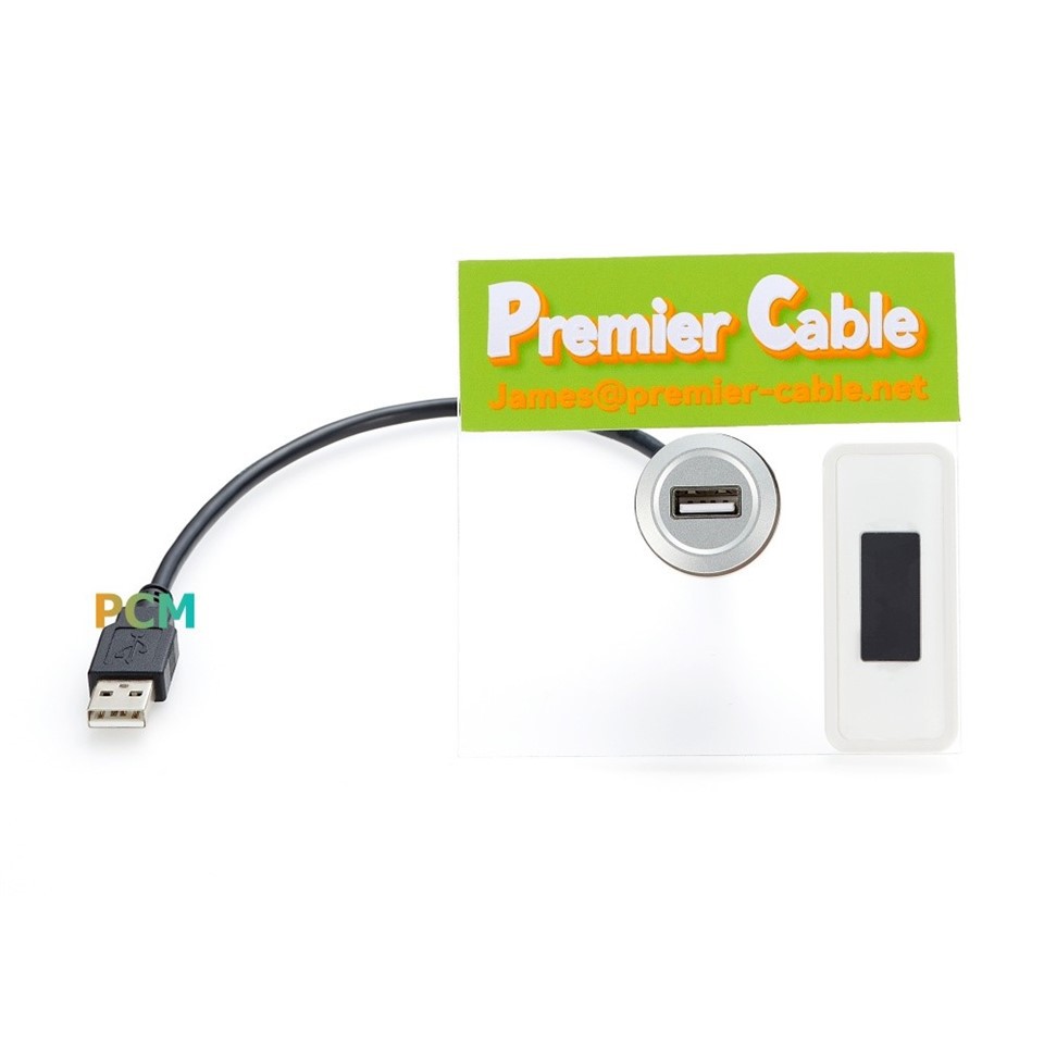 USB 2.0 Panel Mount Extension Cable factory
