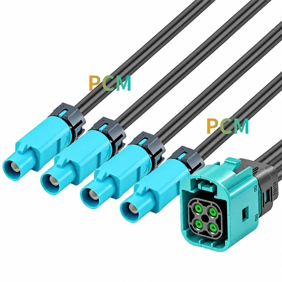 Waterproof 4 in 1 Mini FAKRA To FAKRA Cable suppliers