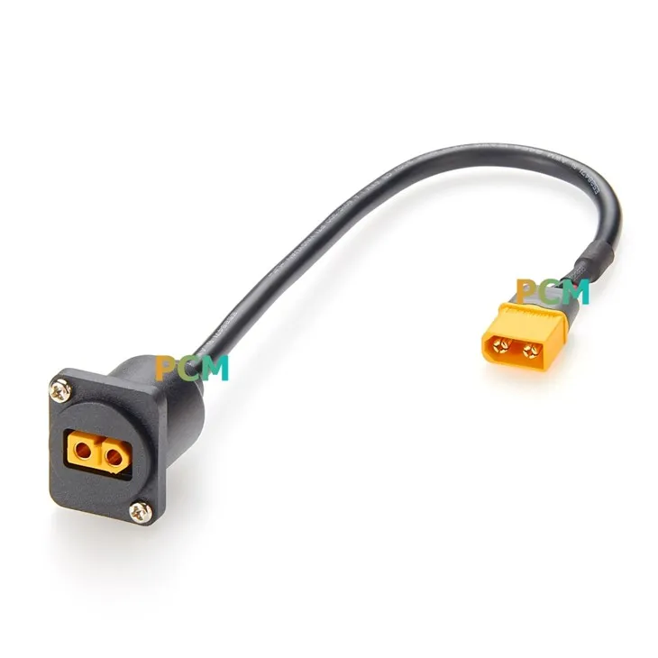 XT60 D-Type Panel Mount Cable