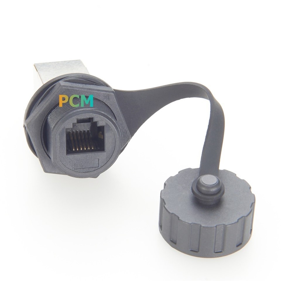 Waterproof RJ12 6P6C Panel Mount Adapter suppliers