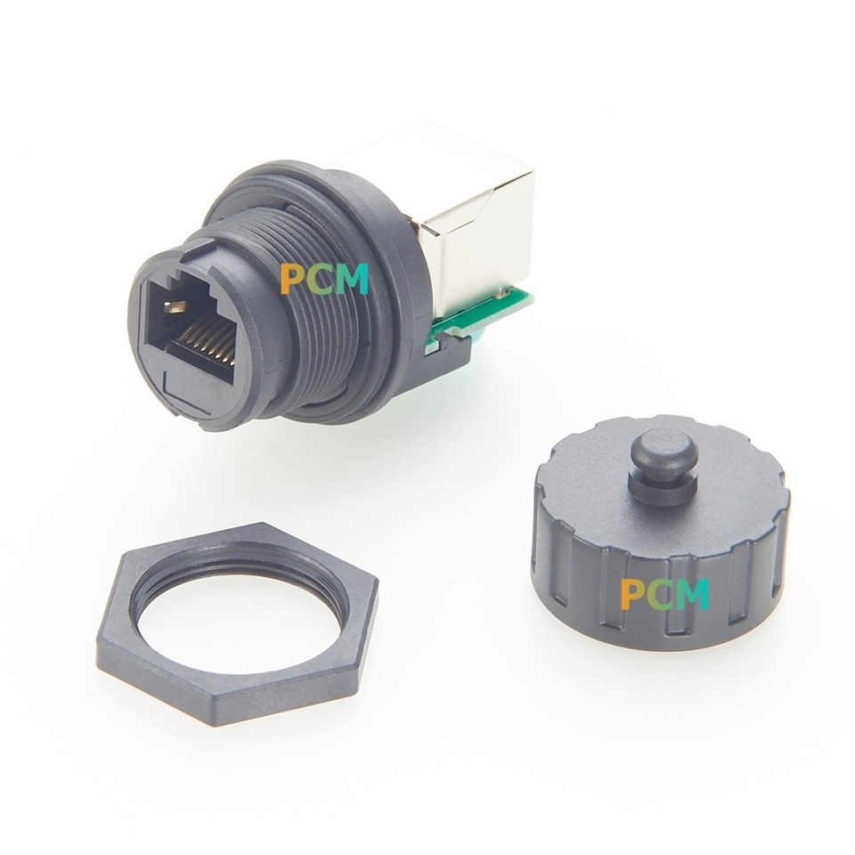 Waterproof RJ50 10P10C Female To Socket Adapter factory