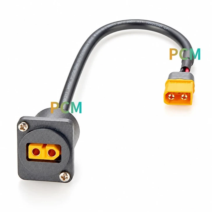XT-60 Adapter With Mount Panel Cable